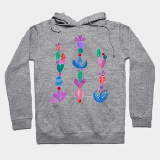 Balance - Scandinavian Folk Art Hoodie